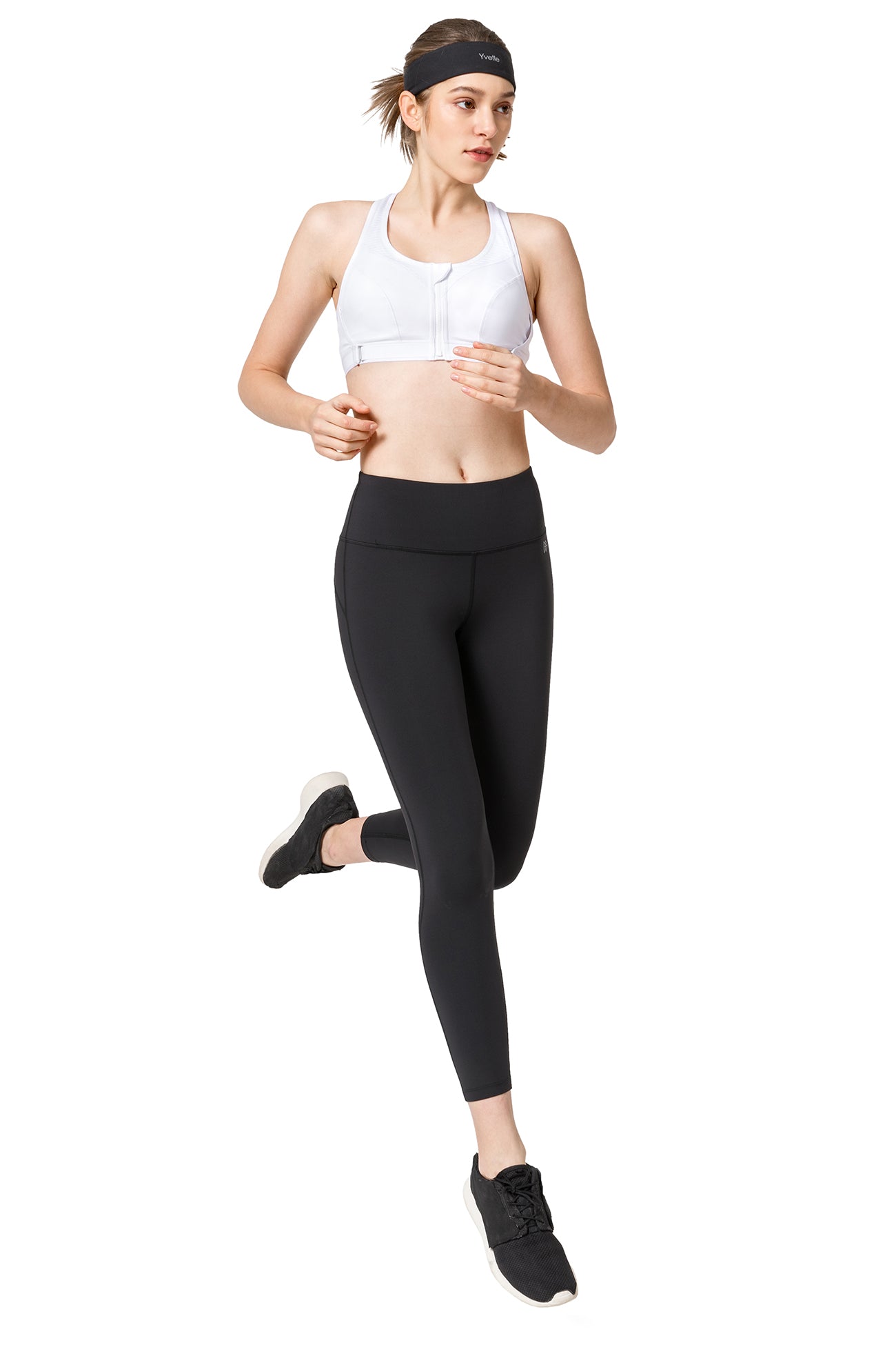 Sport-BH zum joggen weiß