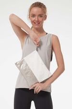 Clutch Sky White/Gold - Yvette Sports