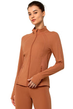 Zip Sweat Posie Red - Yvette Sports