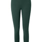 Dunkelgrüne Yogaleggings