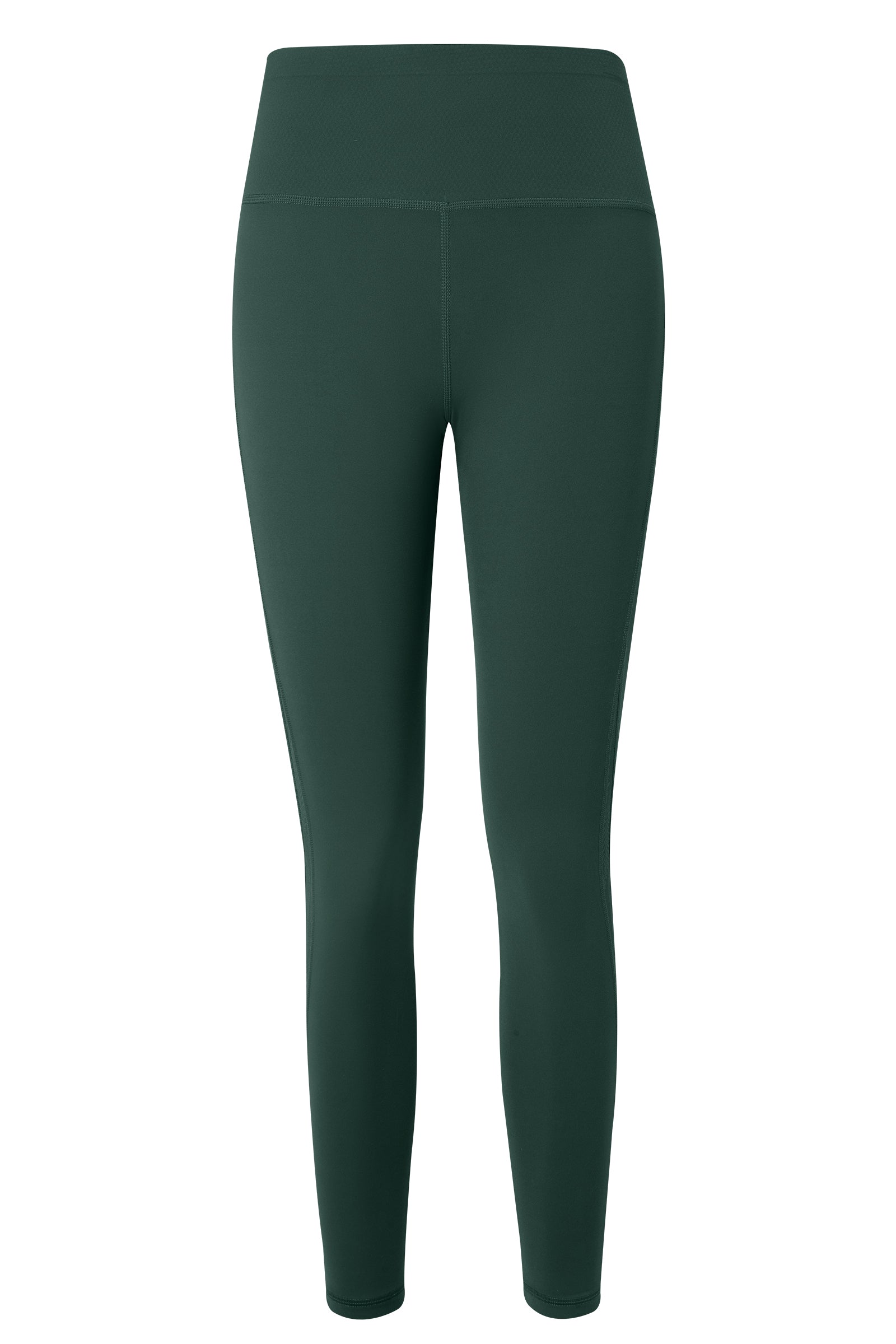 Dunkelgrüne Yogaleggings