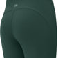 Dunkelgrüne Yogaleggings