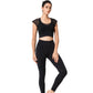 Yoga Leggings Charly Black - Yvette Sports