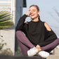 Yoga Leggings Charly Purple - Yvette Sports