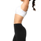 Leggings Romy Black - Yvette Sports