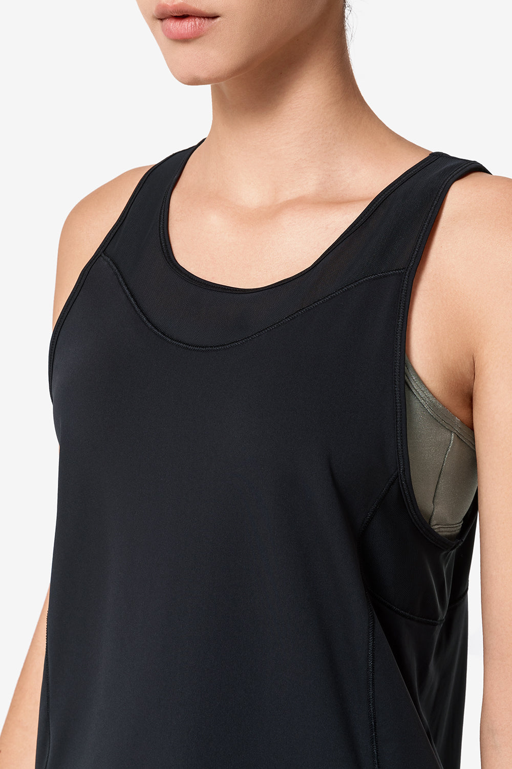 Tank Top Katy Black - Yvette Sports