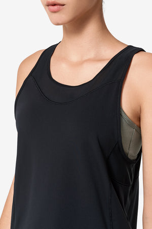 Tank Top Katy Black - Yvette Sports