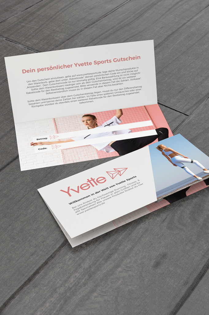Geschenkgutschein - Yvette Sports