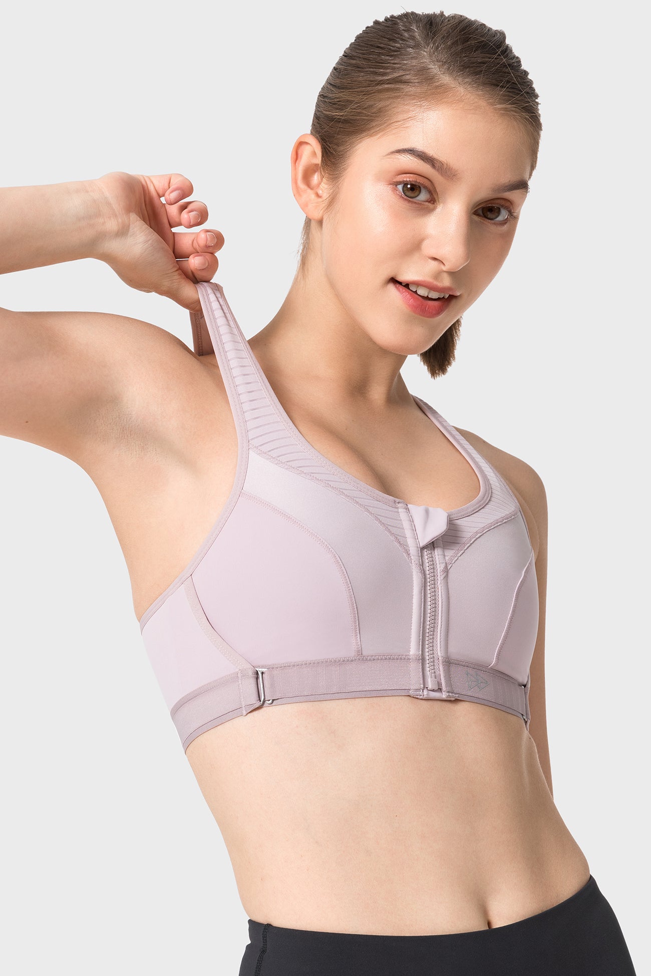 Sport-BH Active 2 Light Purple - Yvette Sports