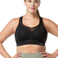 Sport-BH Hibiscus First Class Black - Yvette Sports