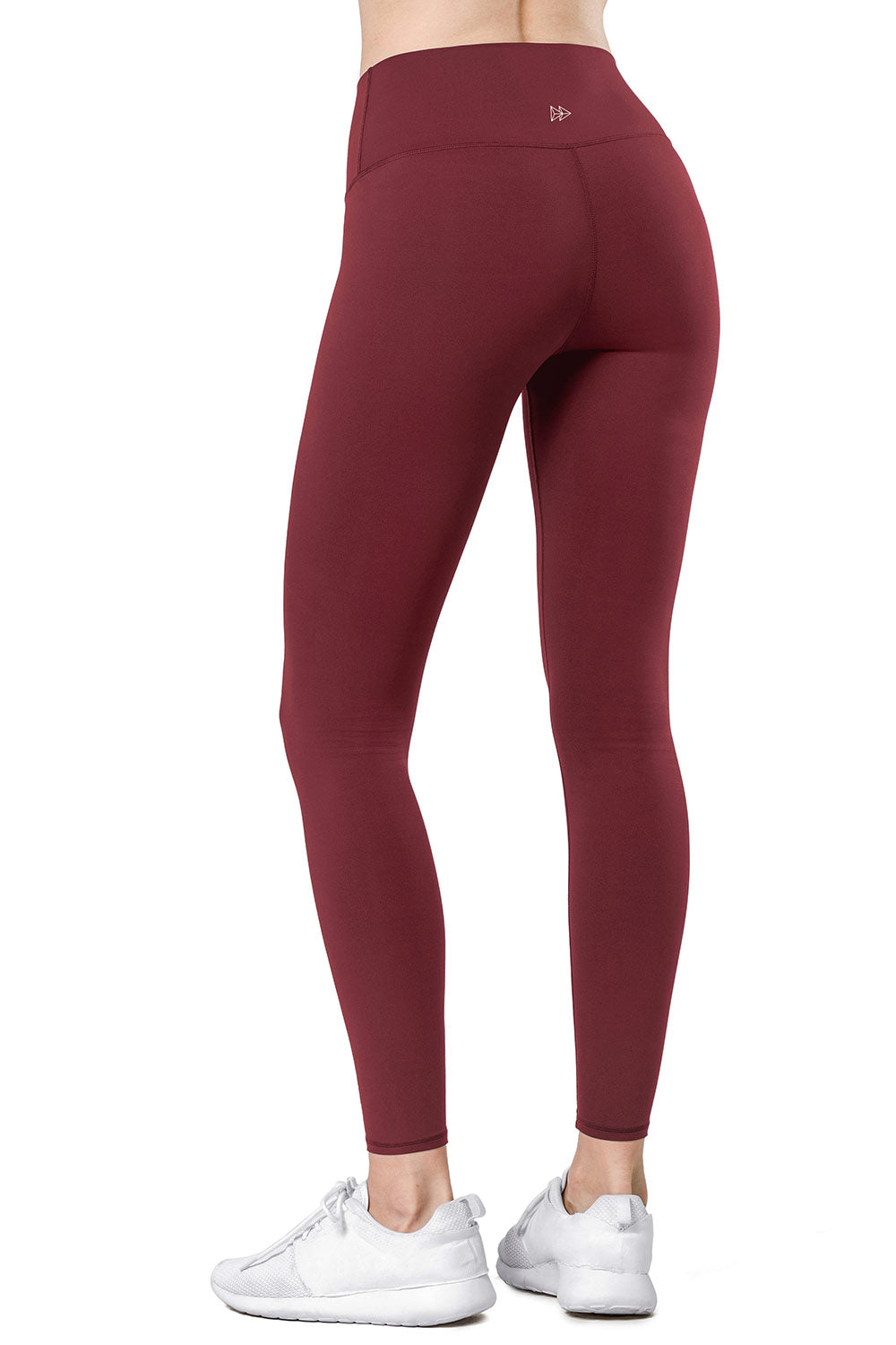 Yoga Leggings Charly Wine Red - Yvette Sports