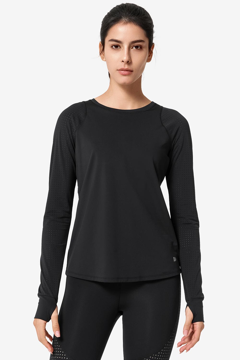 Longsleeve Katy Black - Yvette Sports