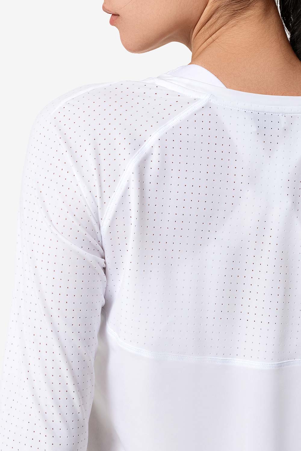 Longsleeve Katy White - Yvette Sports