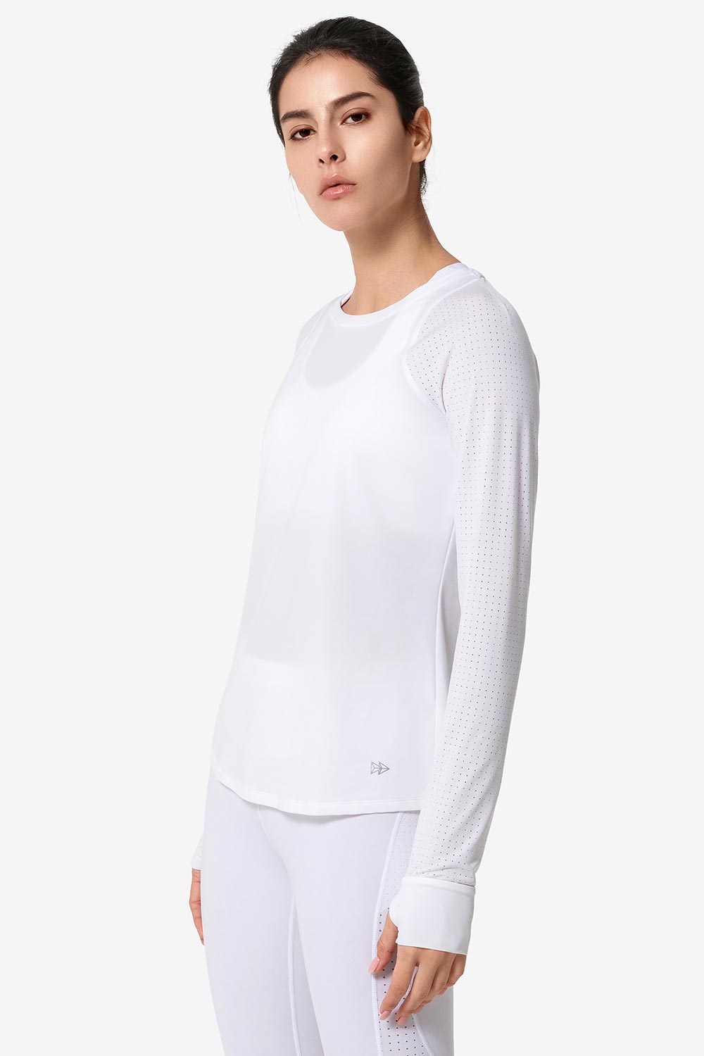 Longsleeve Katy White - Yvette Sports