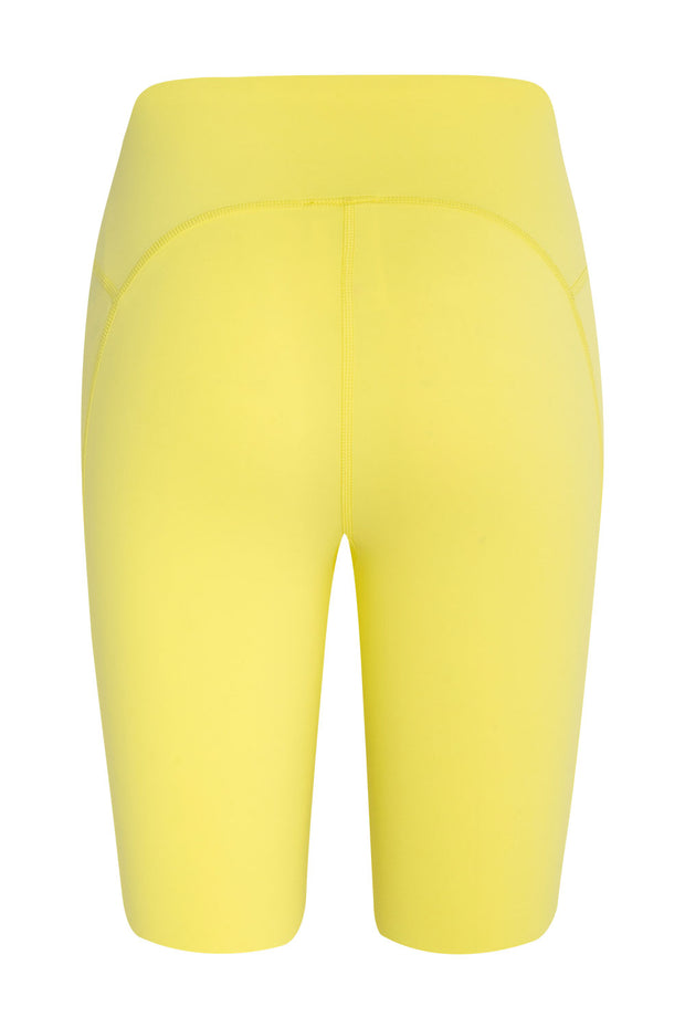 Shorts Ava Yellow - Yvette Sports