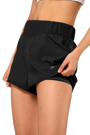 Shorts Posie Black - Yvette Sports