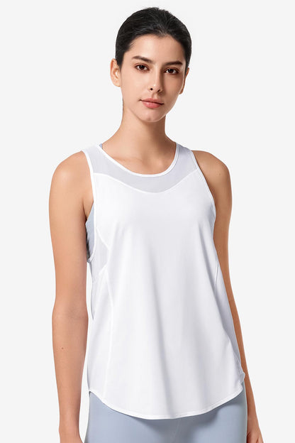 Tank Top Katy White - Yvette Sports