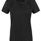 T-Shirt Alice Black - Yvette Sports