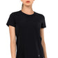 T-Shirt Alice Black - Yvette Sports