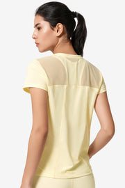 T-Shirt Katy Yellow - Yvette Sports