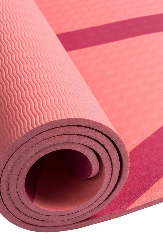 Yogamatte Fast Forward Red - Yvette Sports