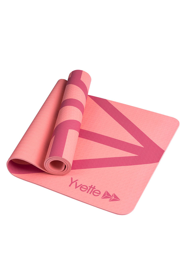 Yogamatte Fast Forward Red - Yvette Sports