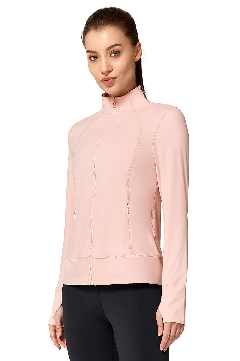 Zip Sweat Romy Pink - Yvette Sports