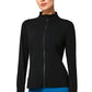 Zip Sweat Romy Black - Yvette Sports